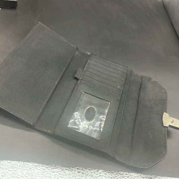 Liz Claiborne Wallet Black Long Nice - Picture 3 of 9